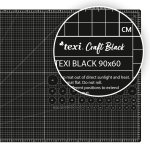 Mata texi craft black 90x60cm