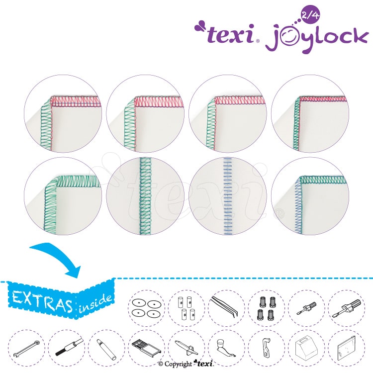 Owerlok domowy TEXI JOYLOCK - widok 2