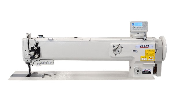 Stębnówka 2-igłowa KRAFT KF-1560D-65, automat, ramię 65cm, rozstaw 3/8"