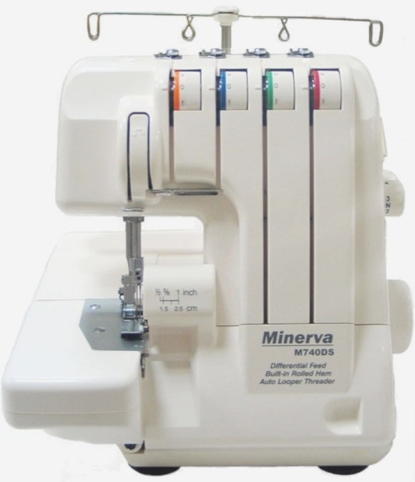 Owerlok Minerva M740ds - widok 2