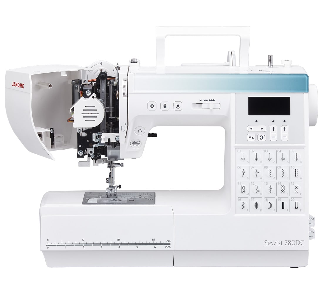 Janome 780DC - widok 2