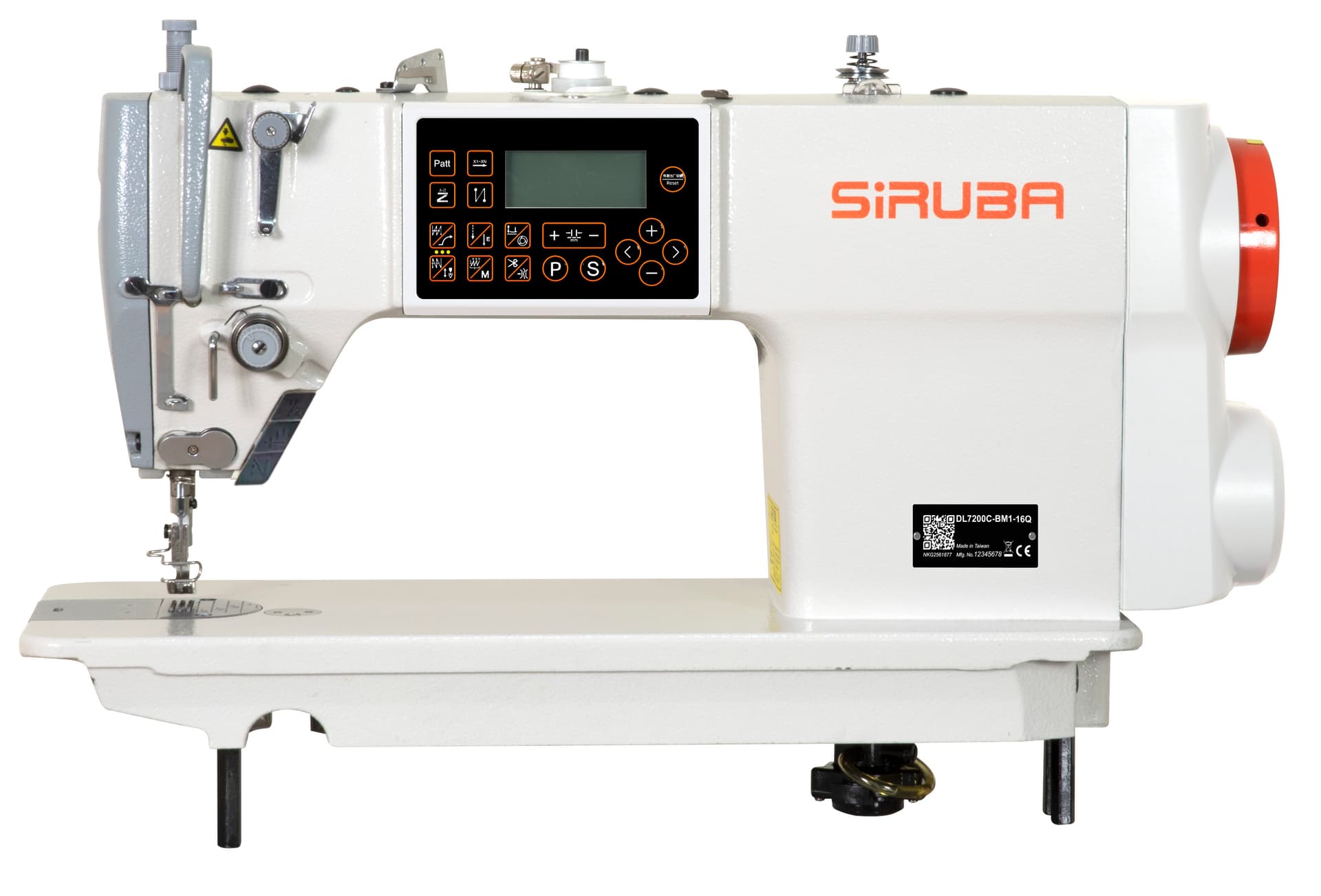 Stębnówka SIRUBA DL7200C-BM1-16Q na oryginalnym blacie Siruba