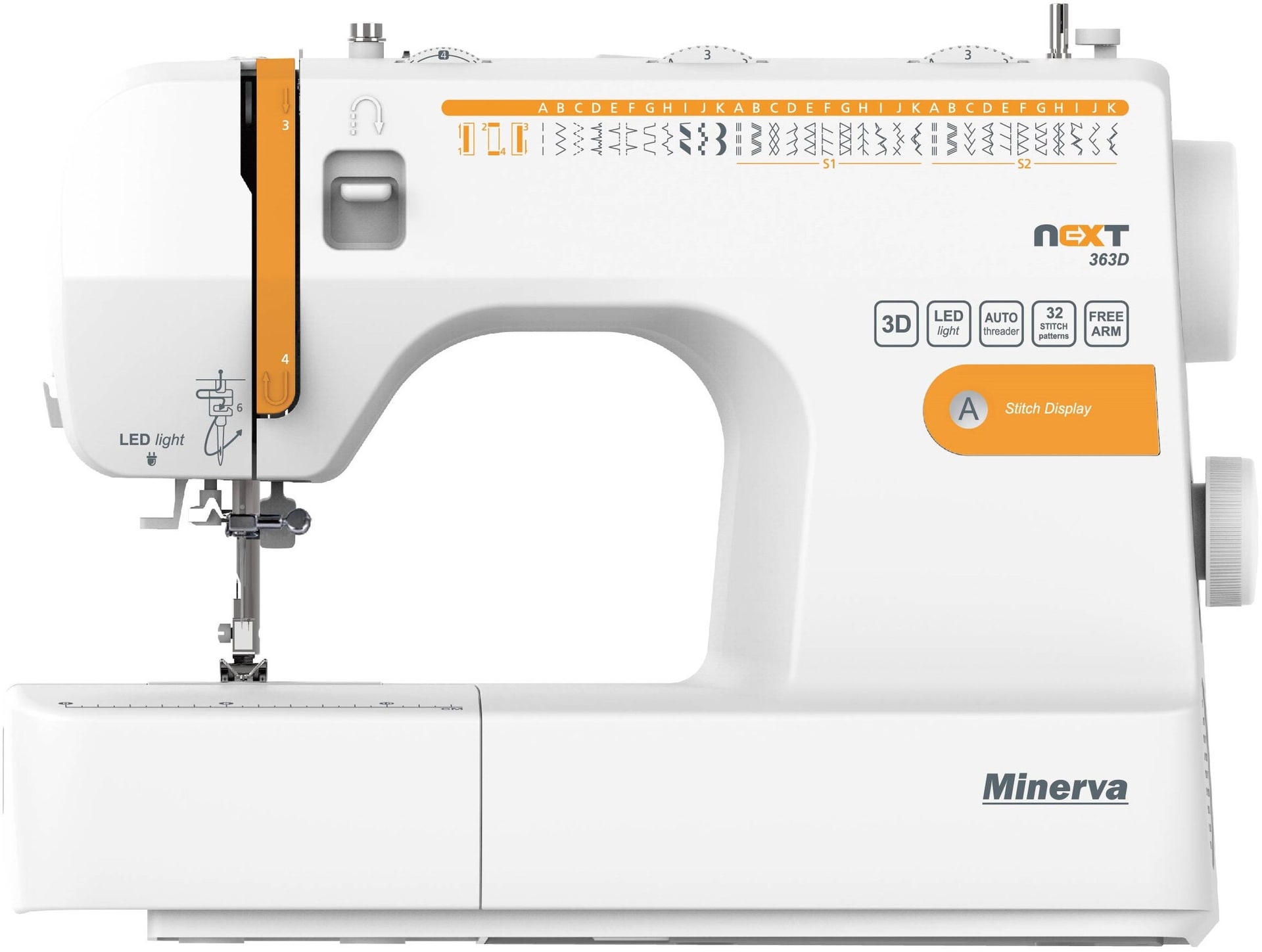 Maszyna domowa Minerva NEXT 363D