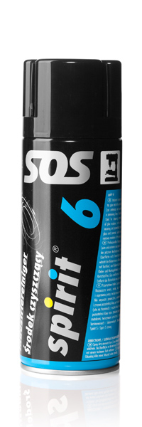 Spirit 6- spray 400 ml - przemysłowy środek czyszczący